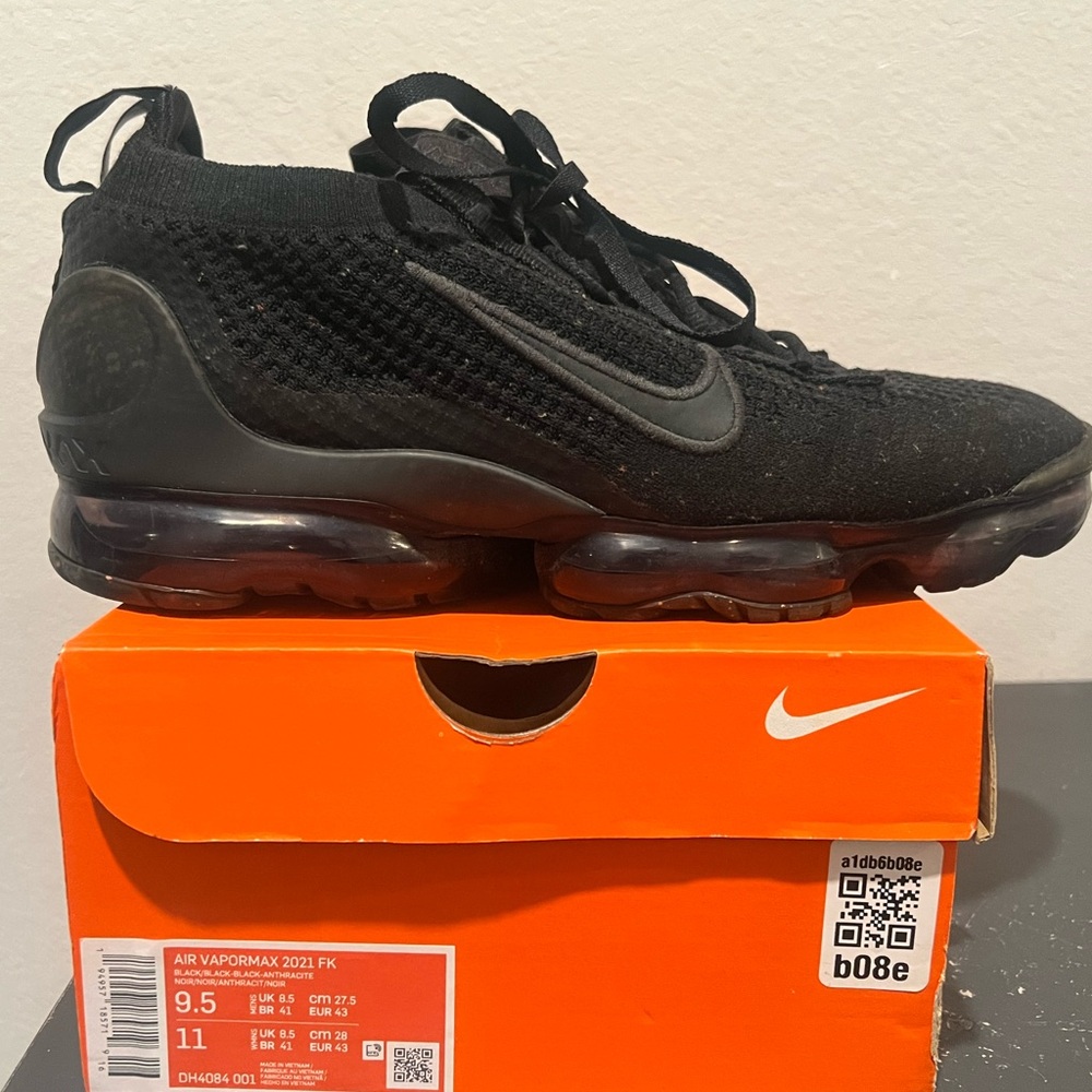 Nike Air VaporMax 2021 FK Black Sneakers